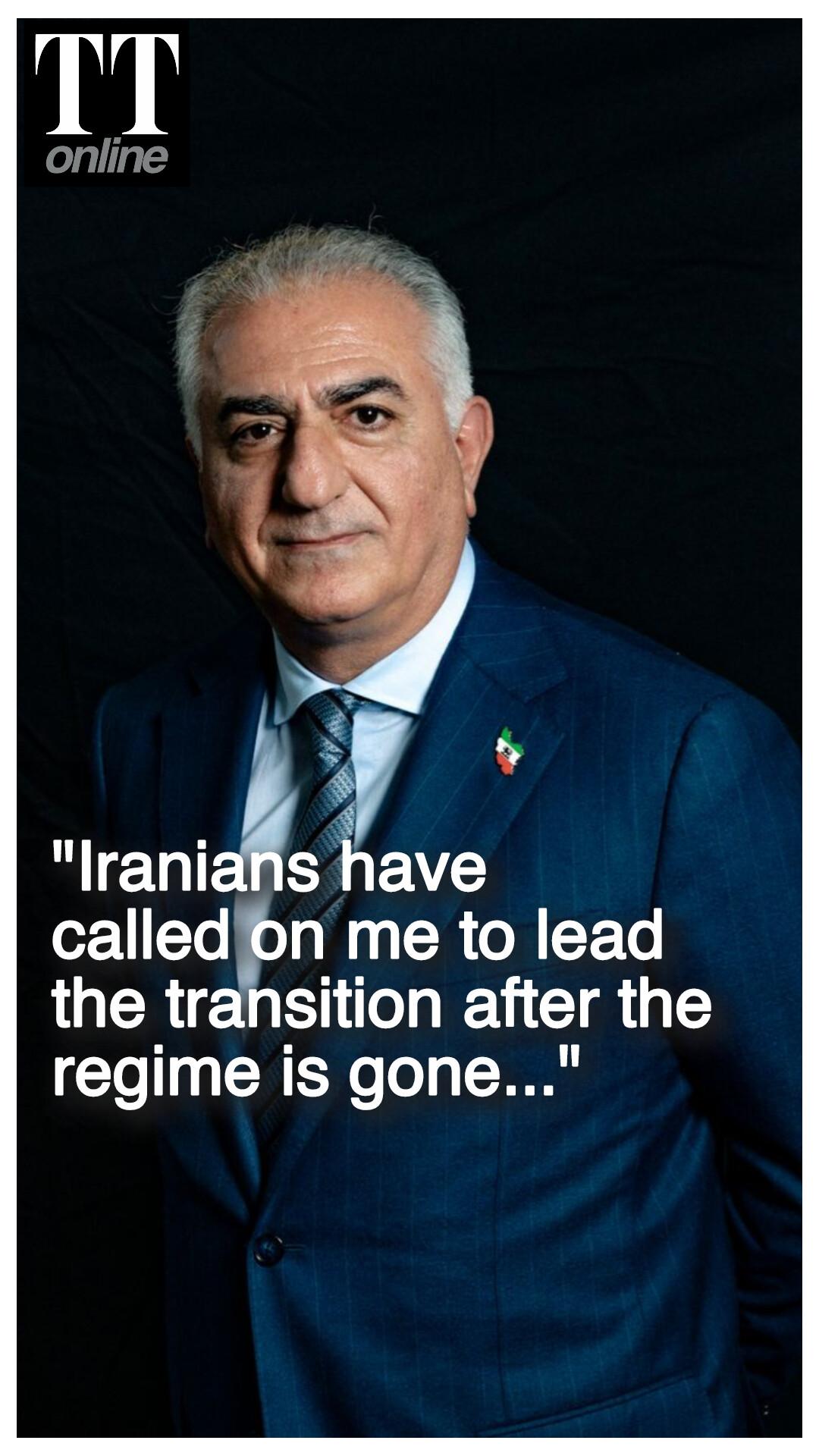 Exiled Prince Reza Pahlavi Says He’s Accepted To Lead Iran After Khamenei’s Death