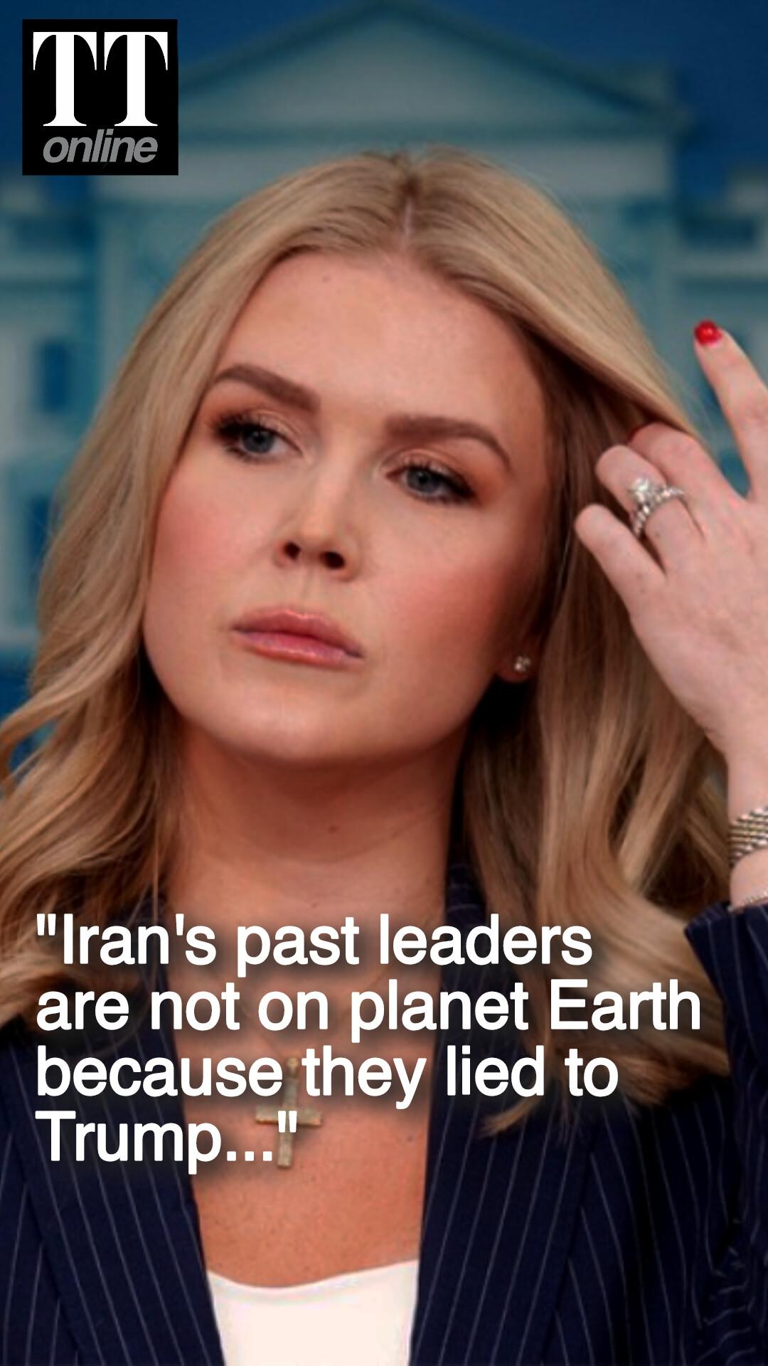 Why Were Iran's Leaders Killed? White House Says "They Lied to Trump..."