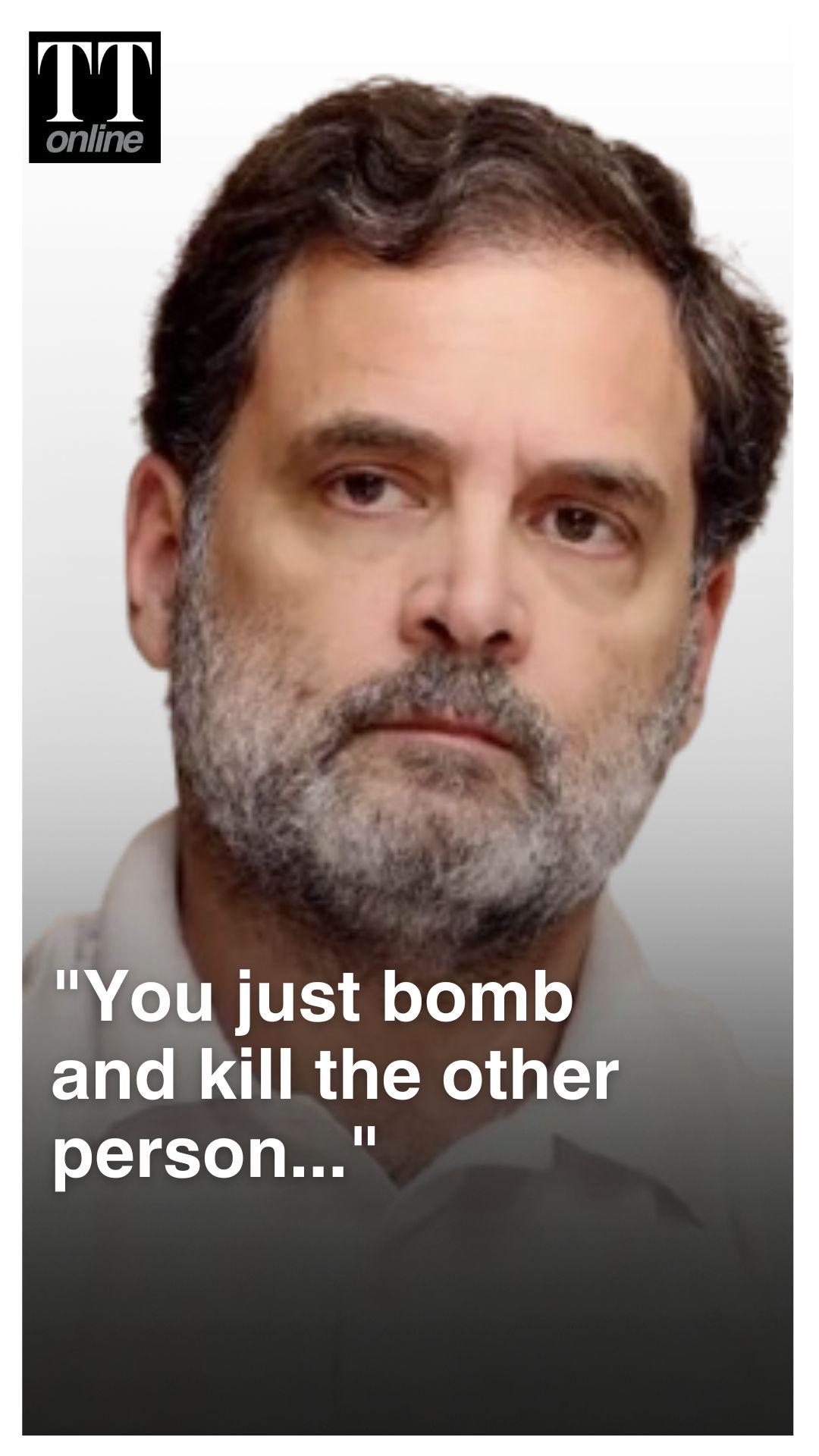 “Everyone Is Running Towards Darkness and Away From Knowledge in Politics”: Rahul Gandhi