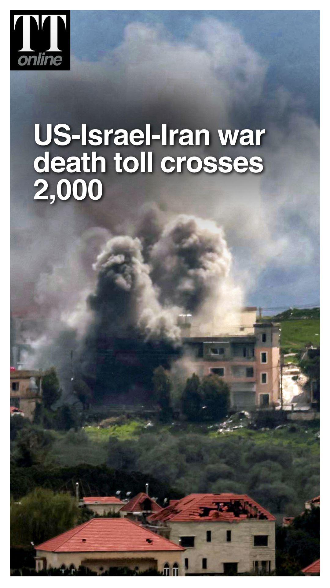 More Than 2,000 Dead as US–Israel–Iran War Spreads Across West Asia