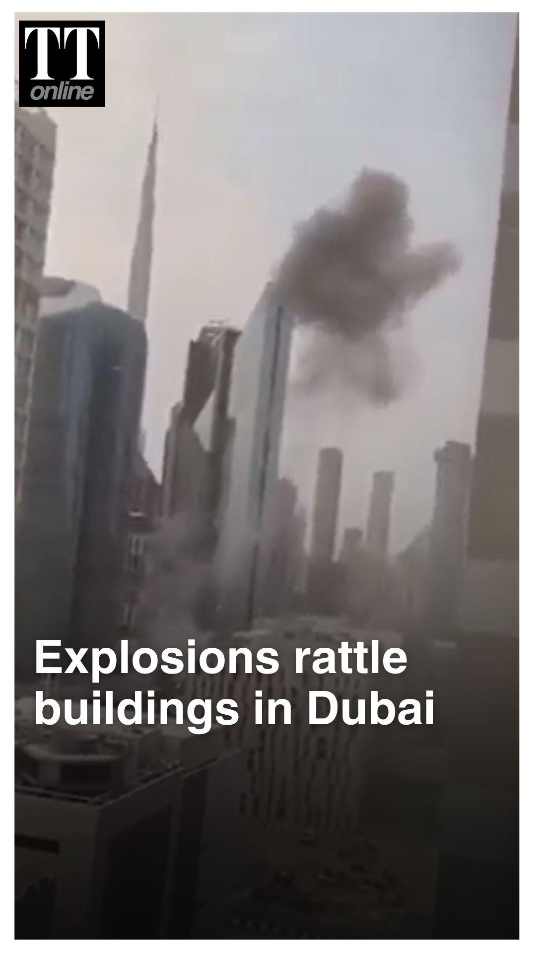 WATCH | Explosions in Central Dubai, Video Shows Smoke Clouds Above Buildings