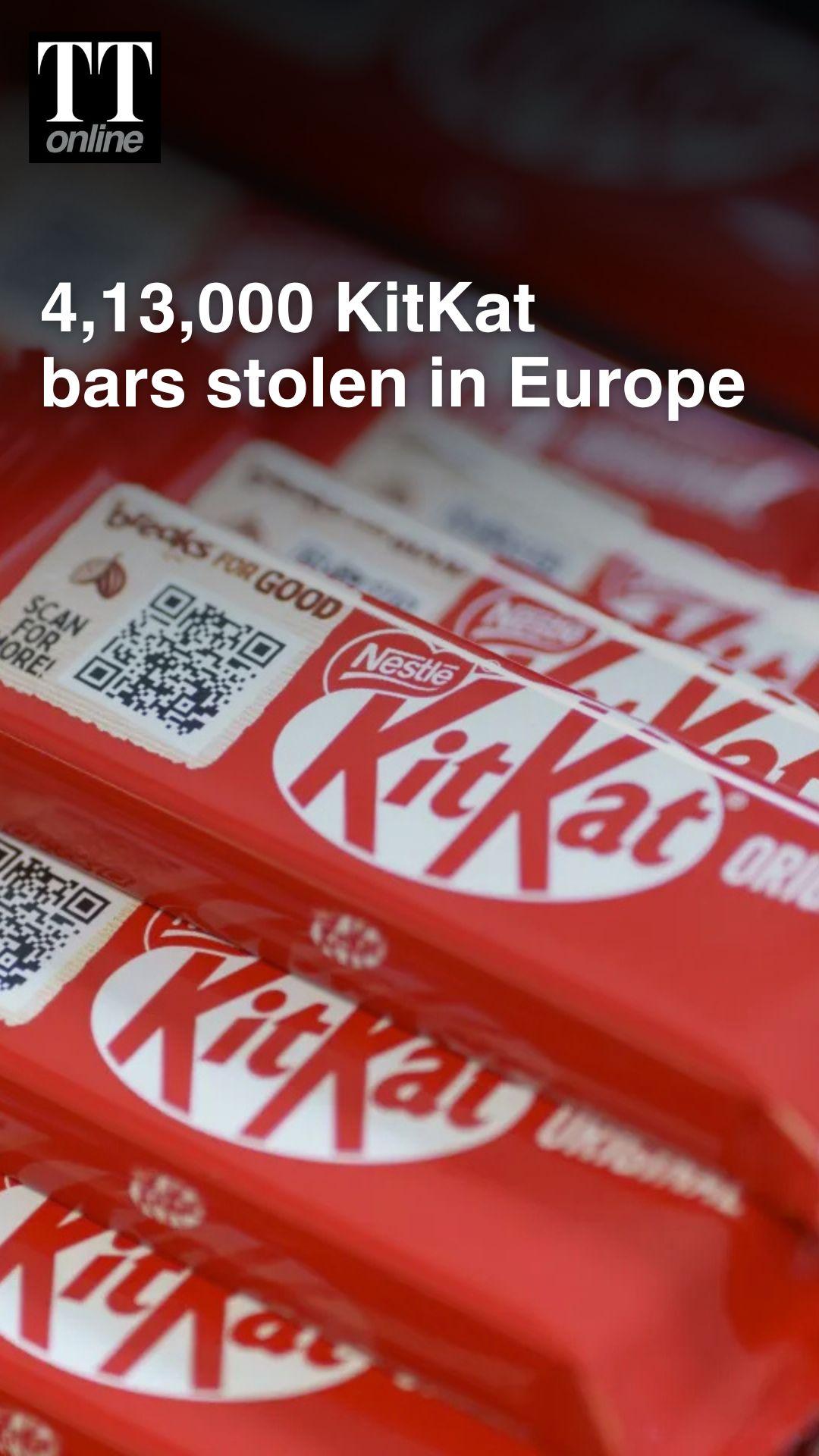 12 Tonnes of KitKat Stolen, 'Appreciate Criminal's Exceptional Taste' Says Nestle