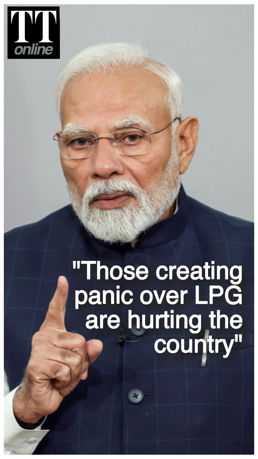 Modi Plays Down LPG Crisis, Slams Opposition — 'Some Creating Panic, Pushing Their Agenda"