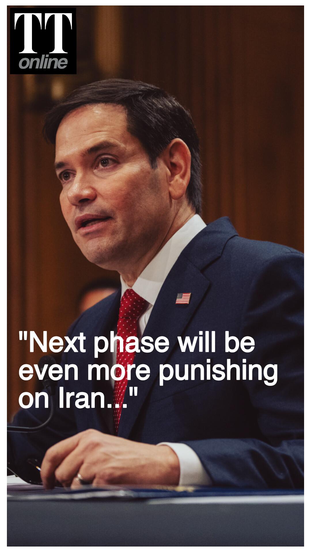 Marco Rubio Warns "Hardest US Military Strikes" Are Yet to Come on Iran