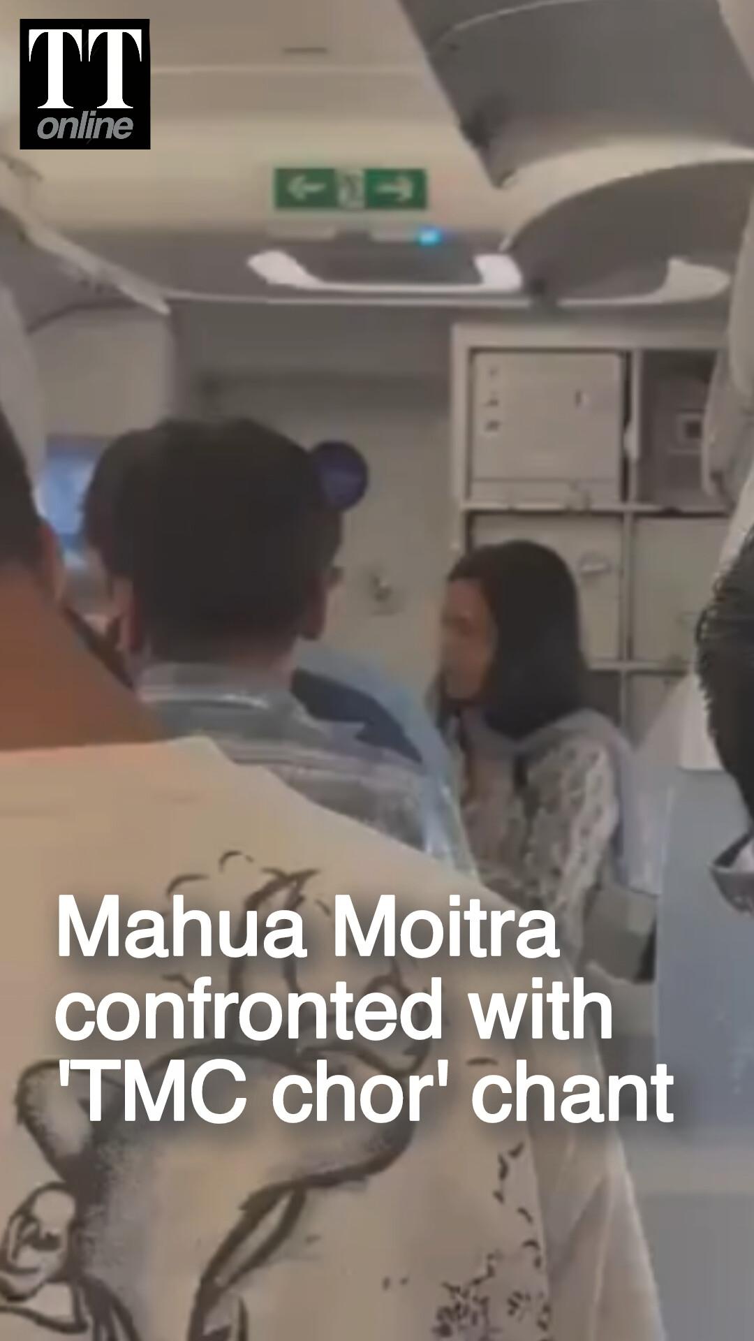 Mahua Moitra Faces TMC Chor, Jai Shree Ram Slogans, Claims Harassment On Indigo Flight