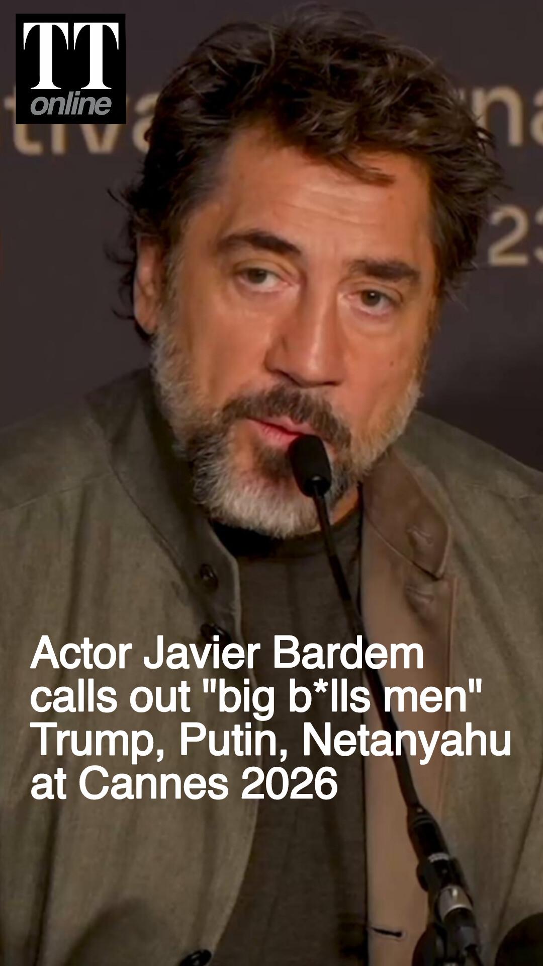 "Are We F**king Nuts?" — Actor Javier Bardem Blames 'Toxic Masculinity' for Gaza War