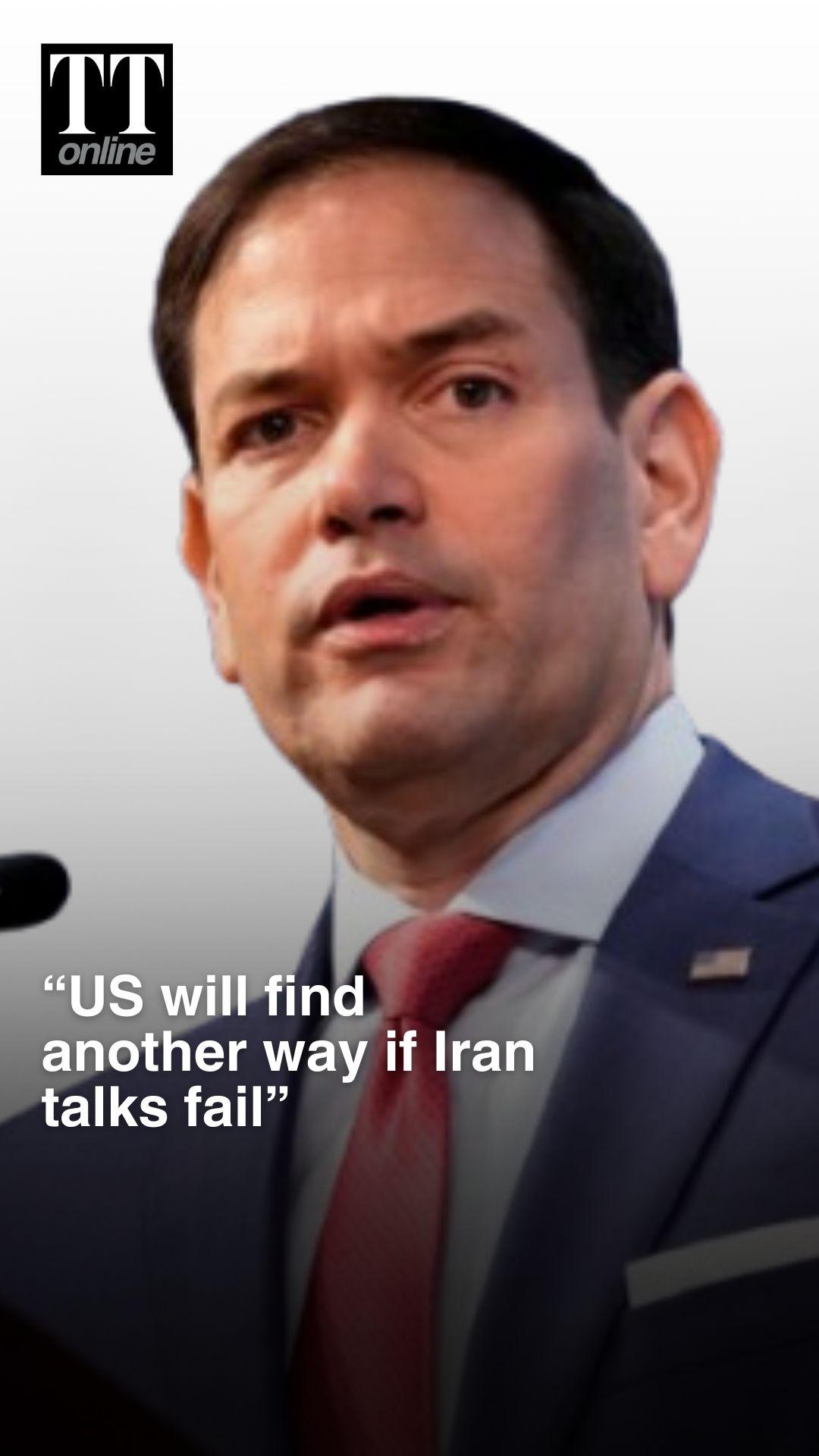 “US Will Have a Good Agreement With Iran or Deal With it Another Way”: Marco Rubio