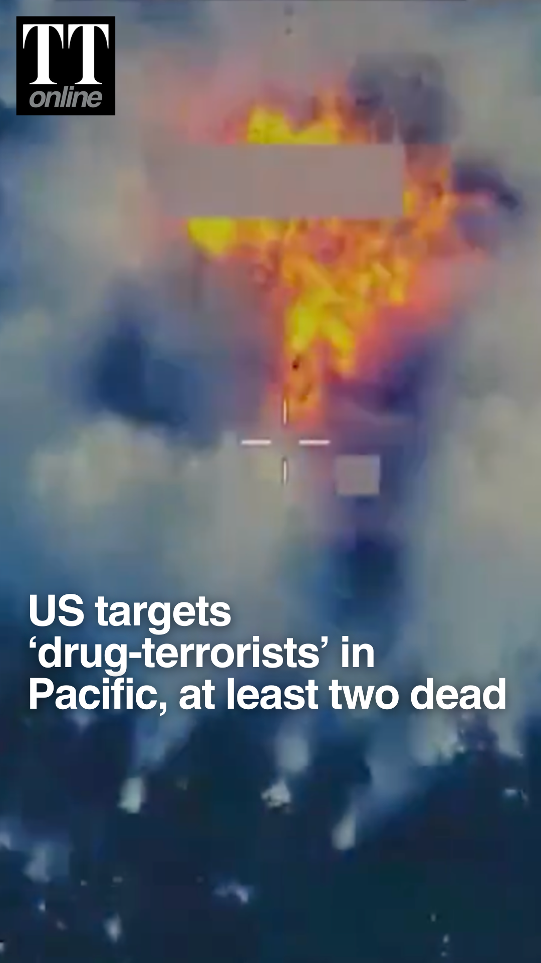 Dramatic US Strike Sinks Suspected Narco-Trafficking Vessel