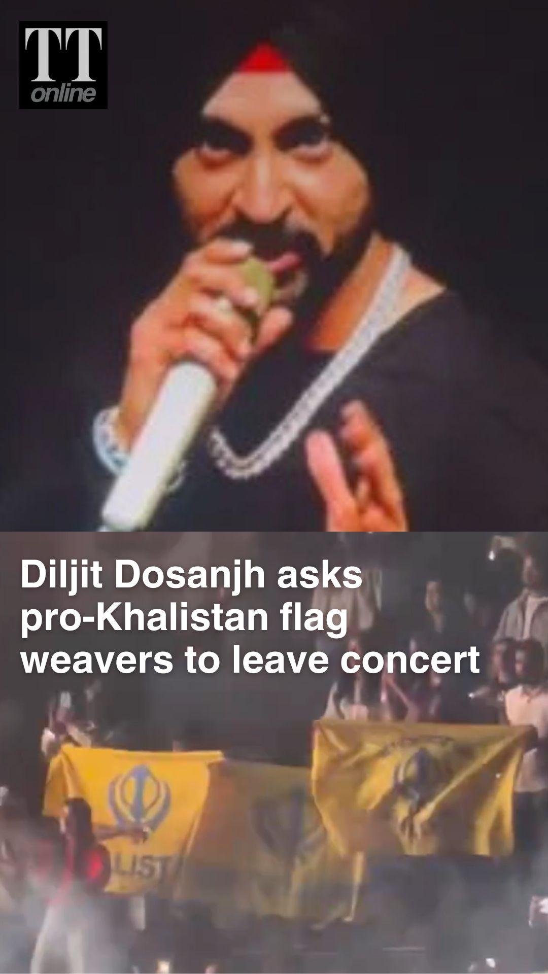 Singer-Actor Diljit Dosanjh Halts Canada Concert, Confront Pro-Khalistan Supporters