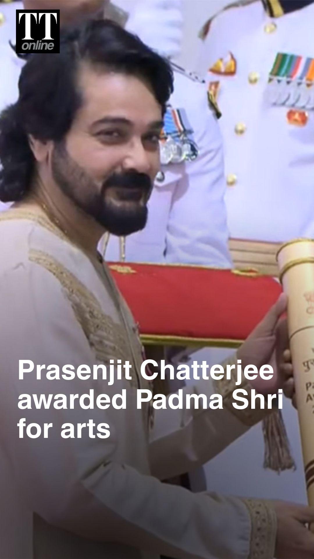 Prasenjit Chatterjee Honoured With Padma Shri at Padma Awards 2026