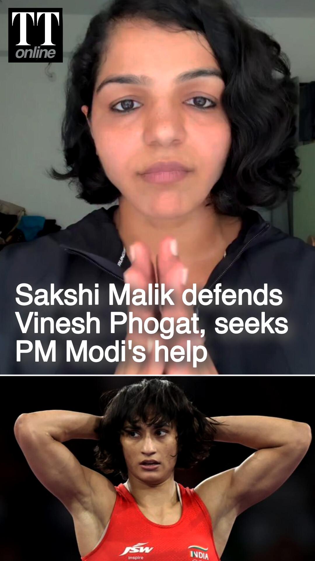 Olympic Medalist Sakshi Malik Breaks Silence on Vinesh Phogat Trial Row