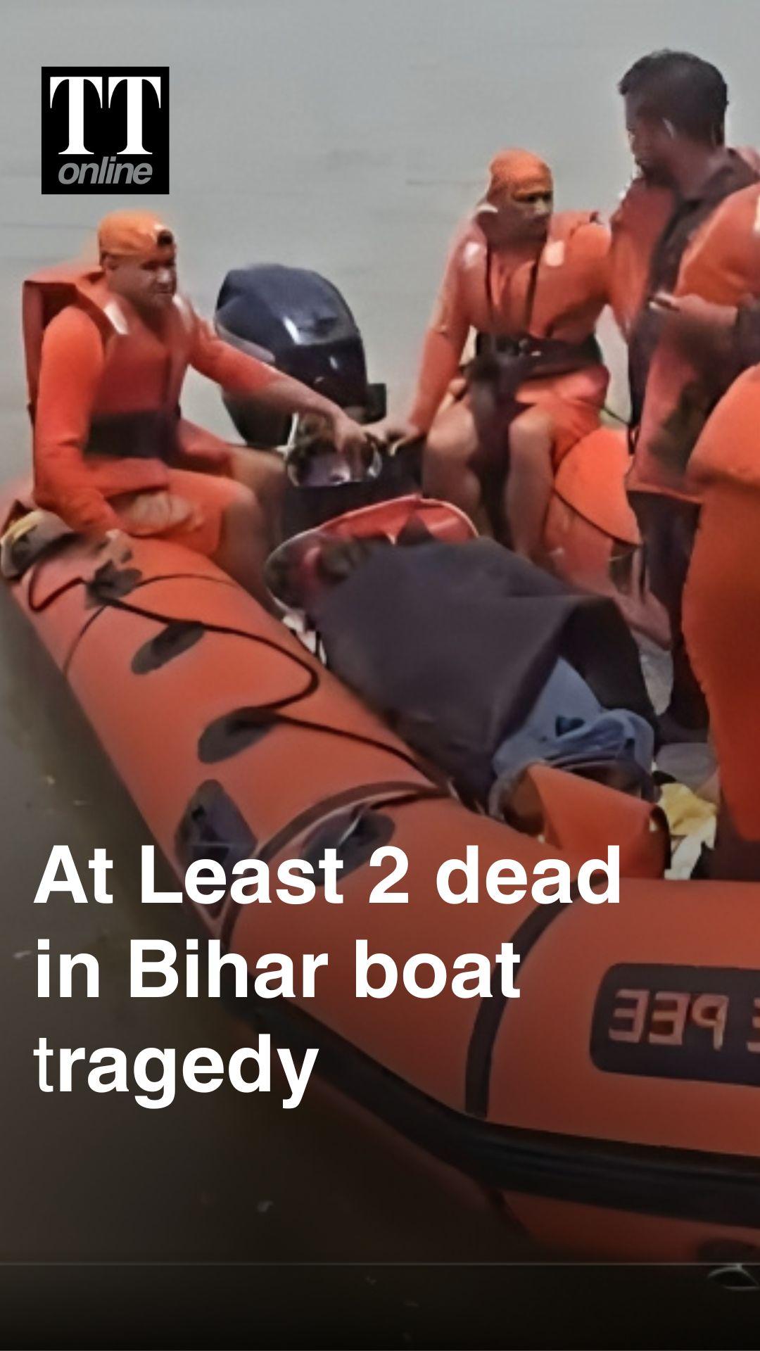 Boat Carrying Field Workers Capsizes in Bihar’s Samastipurm, Rescue Ops On #bihar #boat