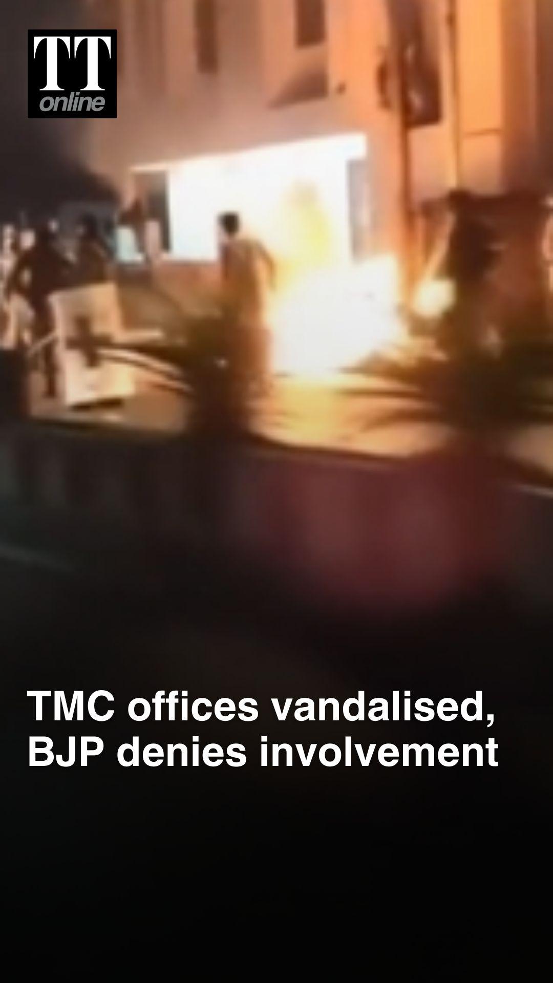 TMC Alleges Post-Poll Violence Across Party Offices in Bengal, BJP Denies Involvement
