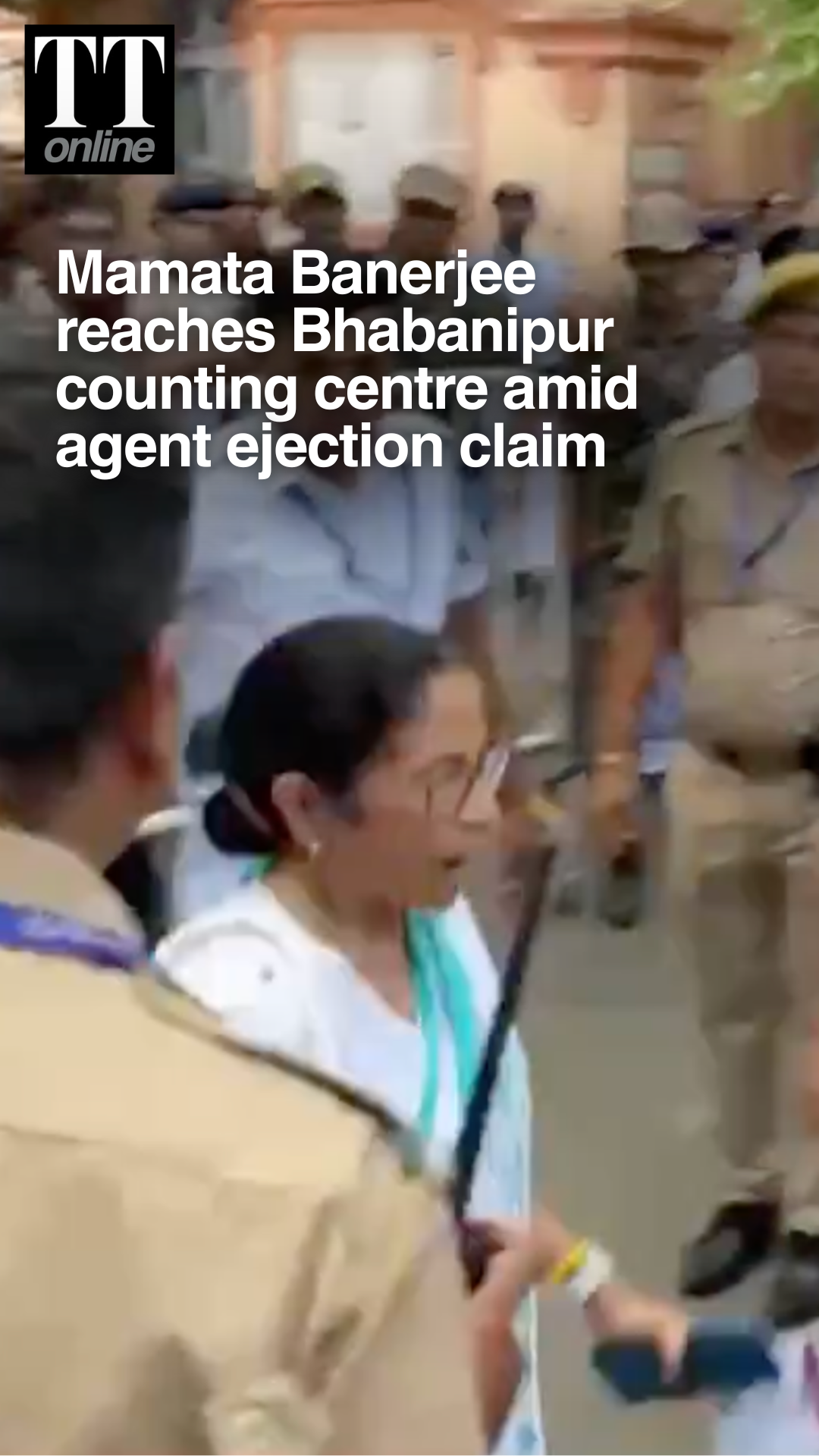 Elections 2026: Mamata Banerjee Reaches Counting Centre in Bhabanipur