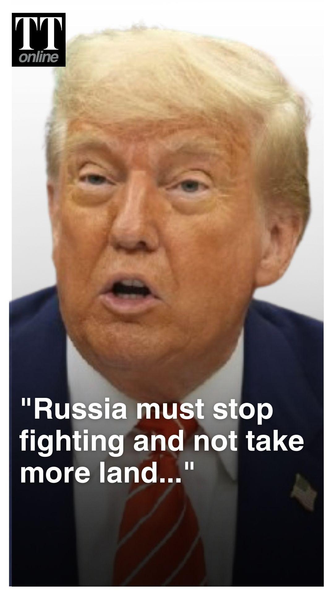 Trump Signals No Firm Timeline for Ukraine-Russia Peace Talks — "Deadline is When It’s Over"