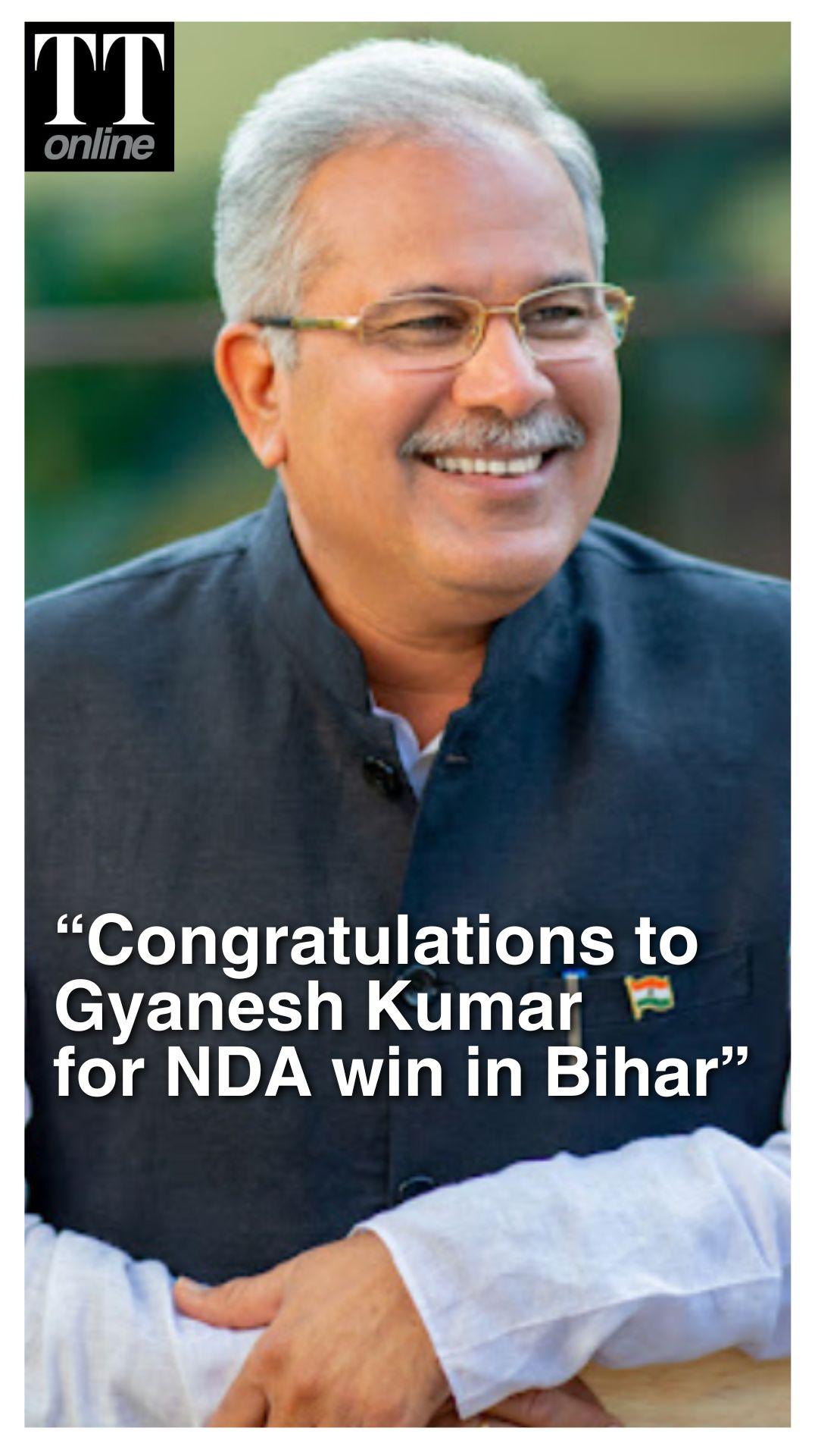 Congress’ Bhupesh Baghel Targets CEC Gyanesh Kumar, Says He Worked Hard For NDA's Win in Bihar