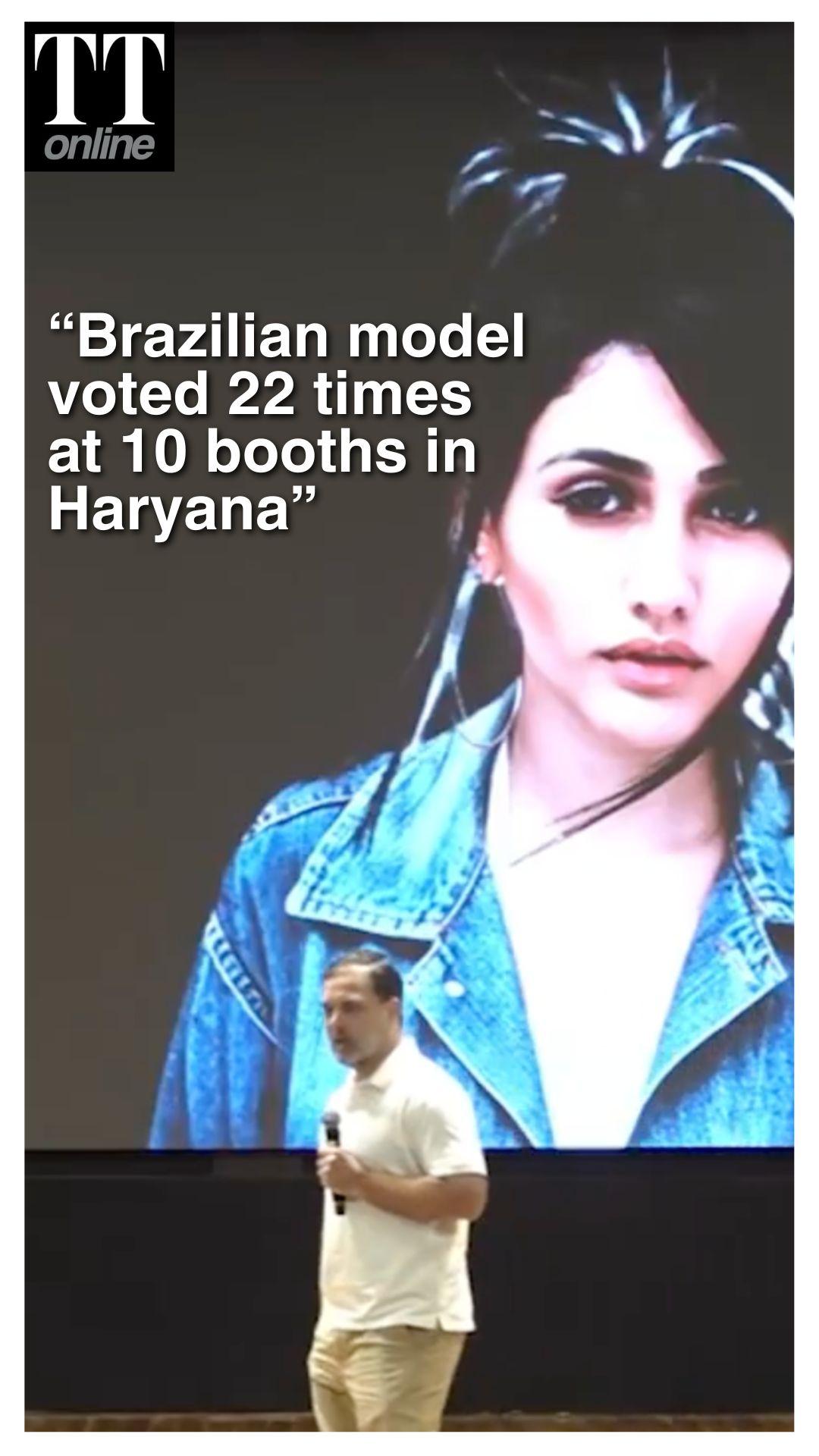 ‘Brazilian Model’ to Fake Voters in Haryana, Rahul Gandhi Fires Fresh Attack on Election Commission