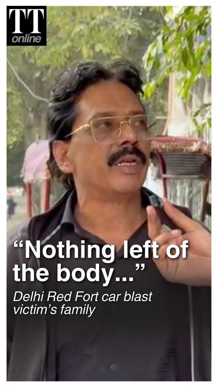 "Nothing Left of The Body, Wife Identified Body by His Clothes": Red Fort Blast Victim's Kin