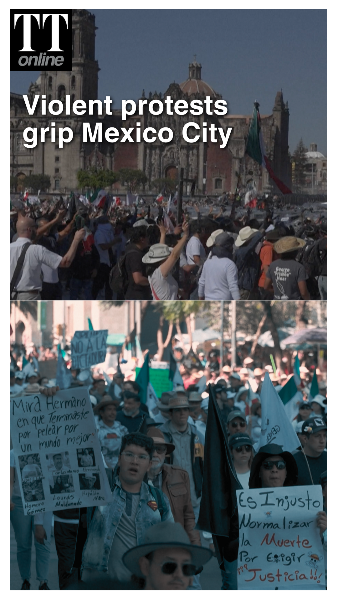 Gen-Z Fury in Mexico City?: Violent Clashes Leave 120 Injured