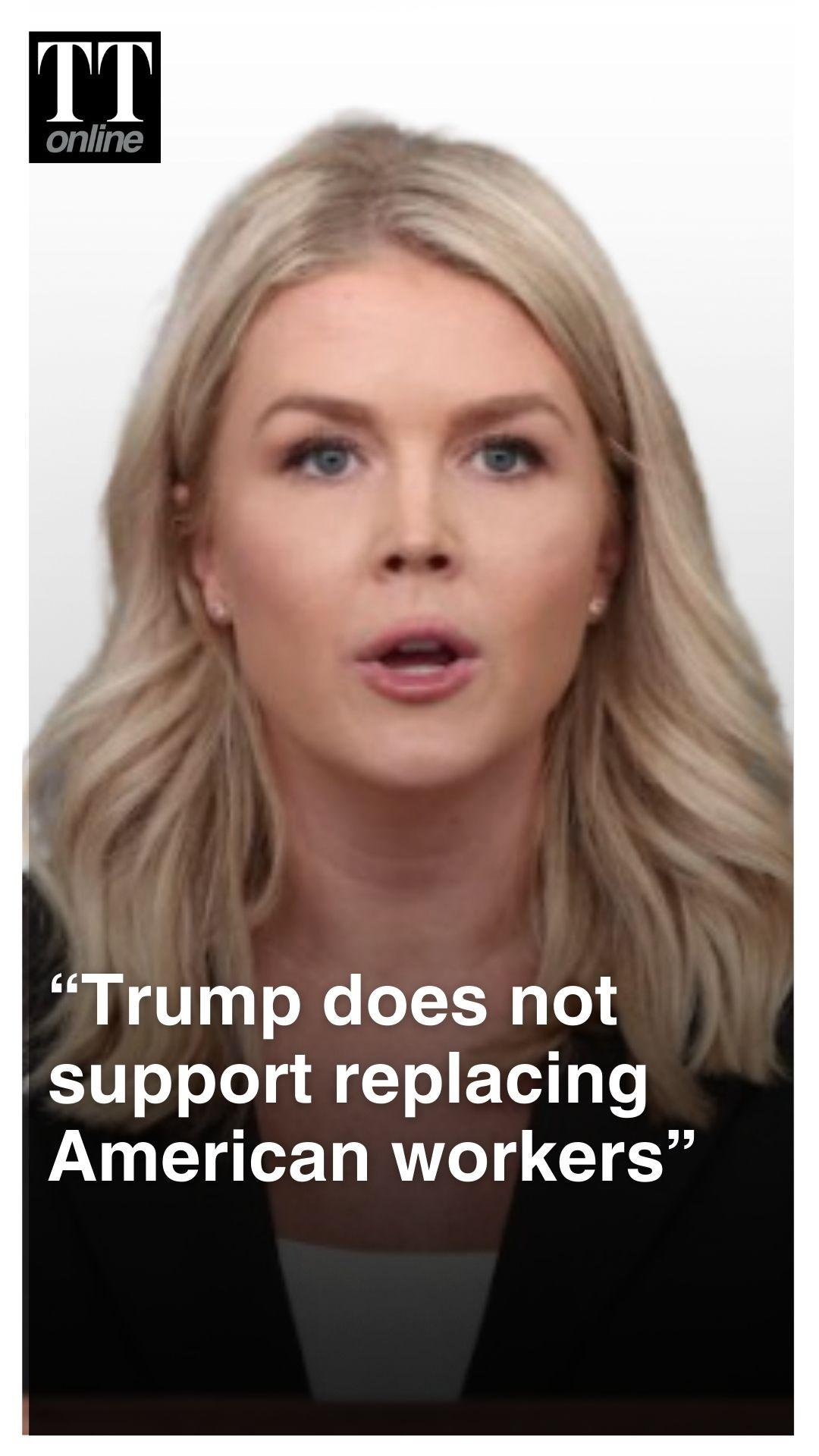 “President Trump Has a Nuanced, Commonsense Opinion on H-1B visa issue”: White House Press Secretary