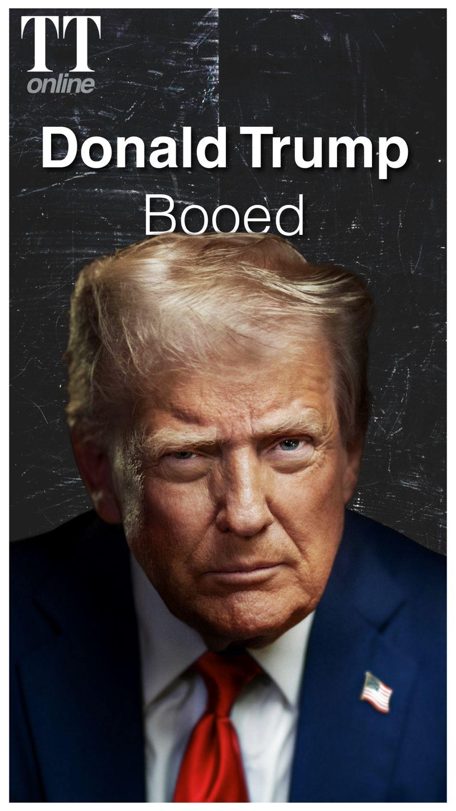 Watch | Donald Trump Booed at Warrions-Lions Game — Here's What Happened