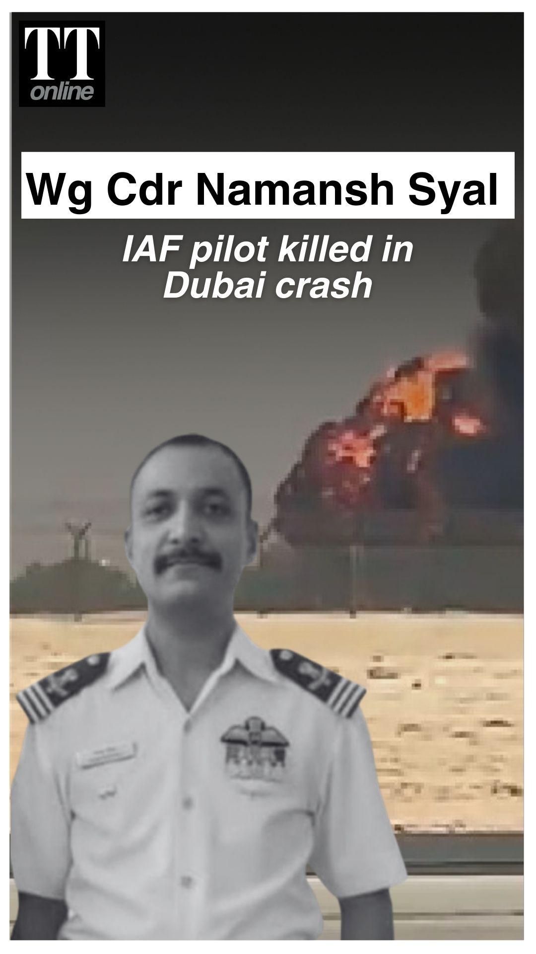 “Among the Best in Cockpit”: IAF Pilot Who Died in Dubai Tejas Crash