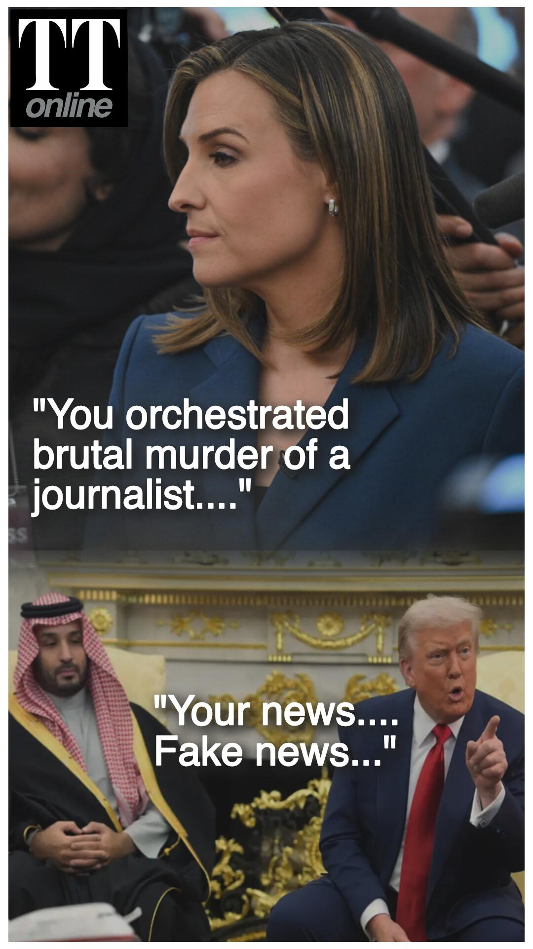 Trump Fiercely Defends Saudi Prince Over Killing of Journalist Jamal Khashoggi