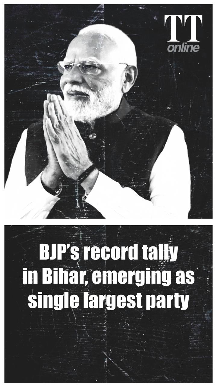 Bihar Election Result | PM Modi’s BJP Clocks Record Tally in Bihar, Lead in 90 Seats