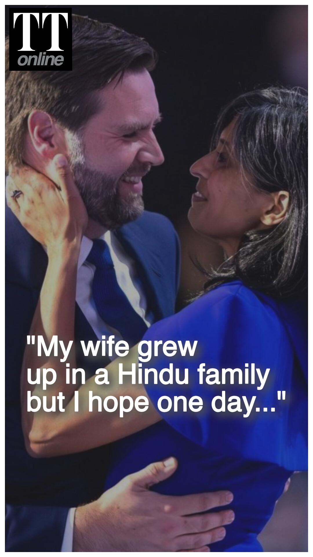 Watch | JD Vance's Answer About His Hindu Wife Draws Cheers and Flak