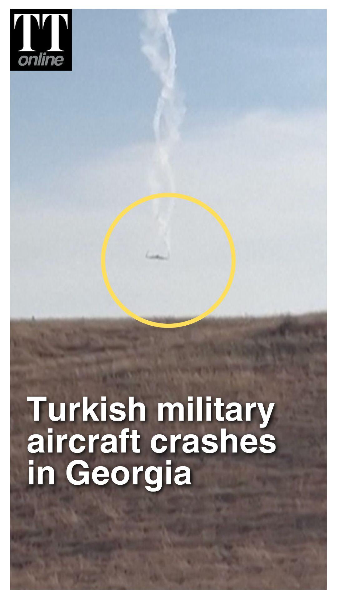 Turkish Military Plane Crashes Near Georgia-Azerbaijan, 20 On Board Dead