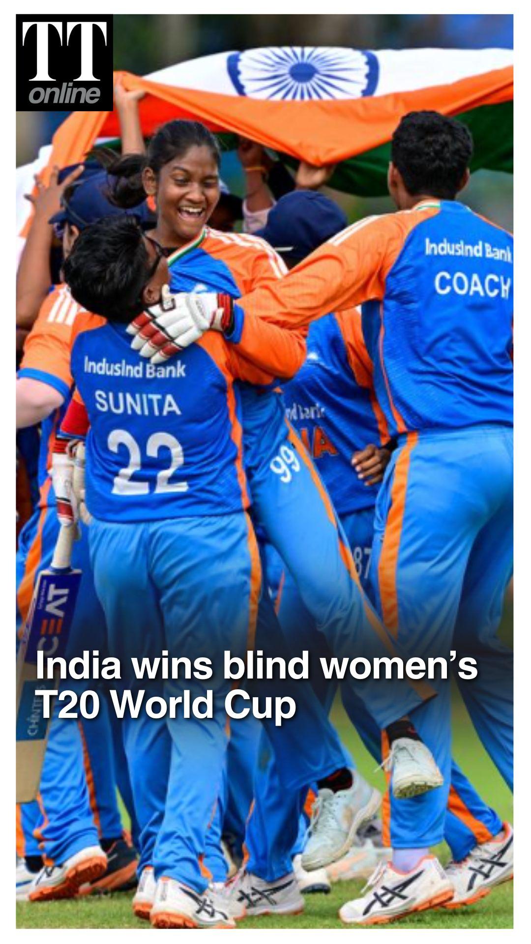 India Creates History Again, Wins Inaugural T20 Blind Women’s World Cup