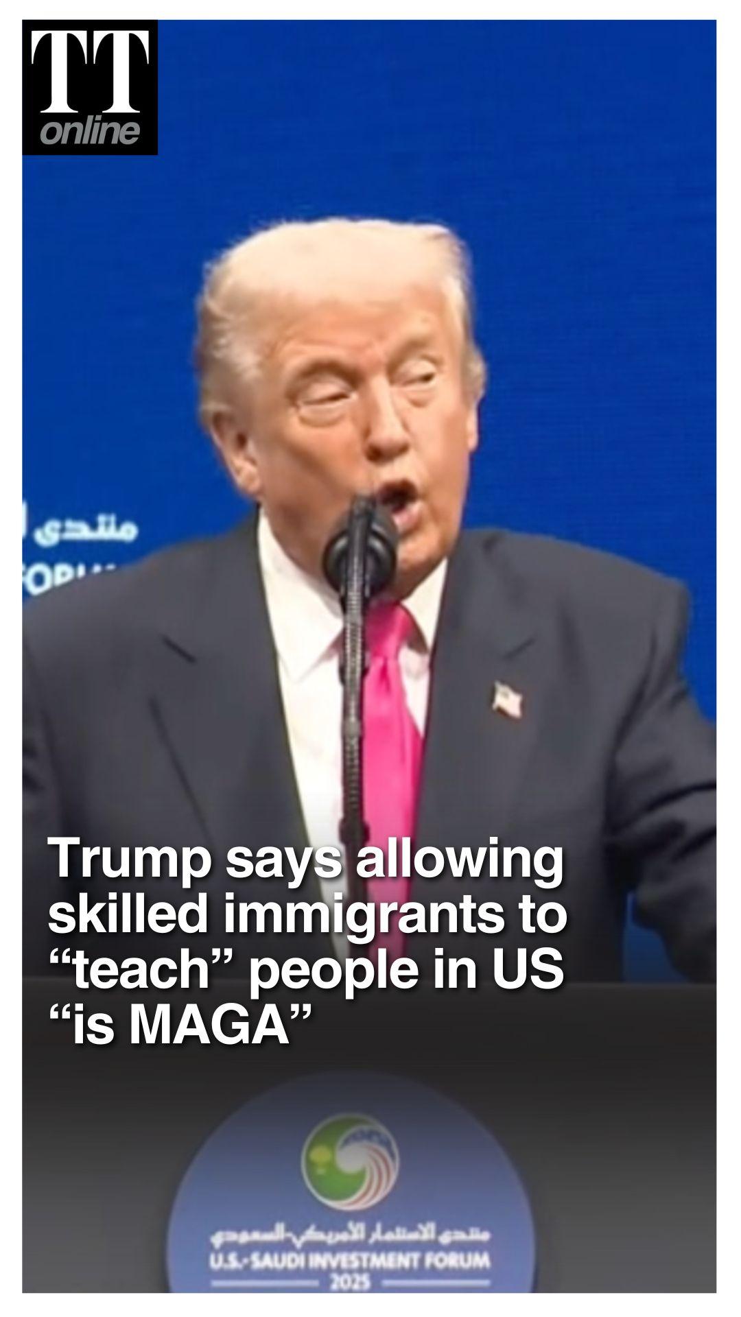 Donald Trump Says Will Welcome Skilled Immigrants to US, Willing to Take ‘Heat’ For It