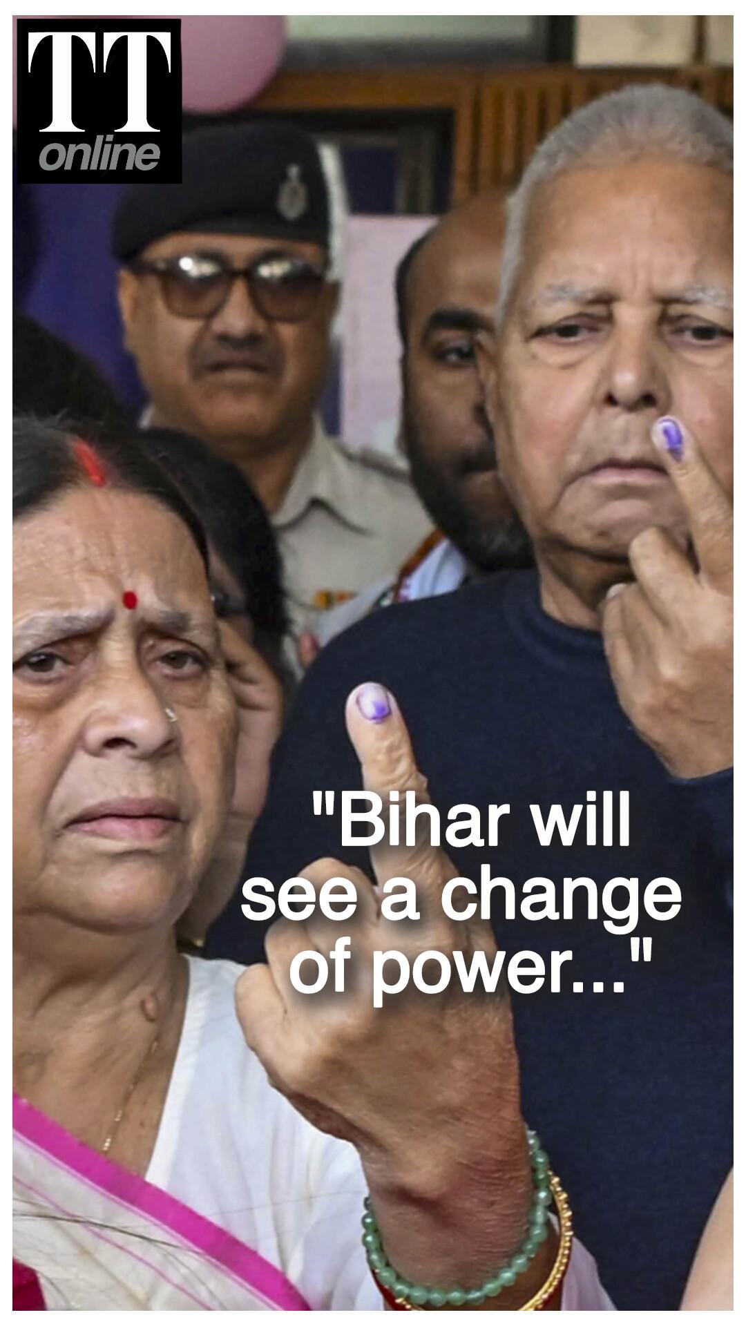 Lalu, Rabri Confident of Mahagathbandhan's Win — "There Will be Change of Power in Bihar"
