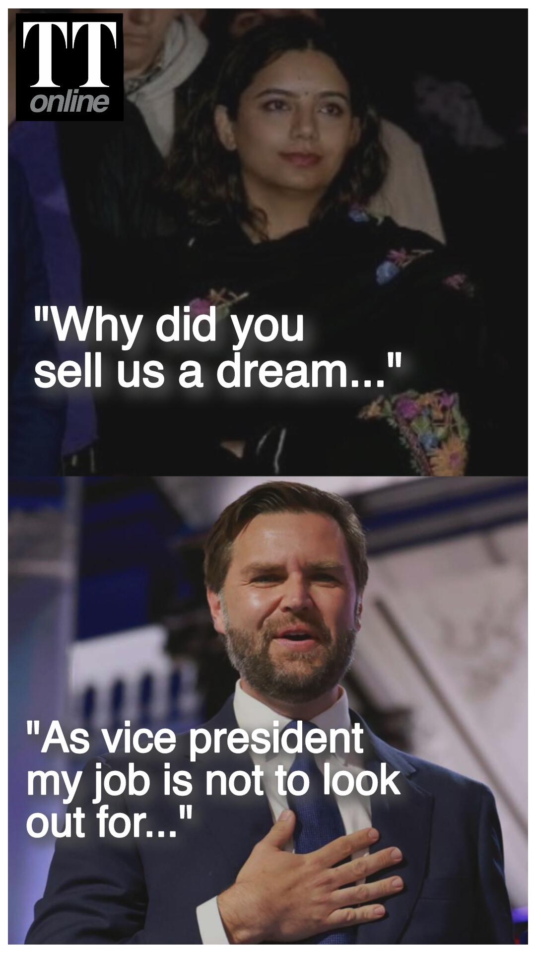 Watch | JD Vance is Asked About Hindu Wife, and the American Dream — His Answer...