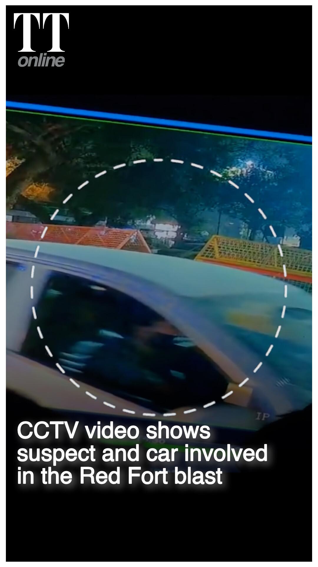 Red Fort Blast | CCTV Shows Suspect and Car Involved, FIR Filed, Delhi on High Alert