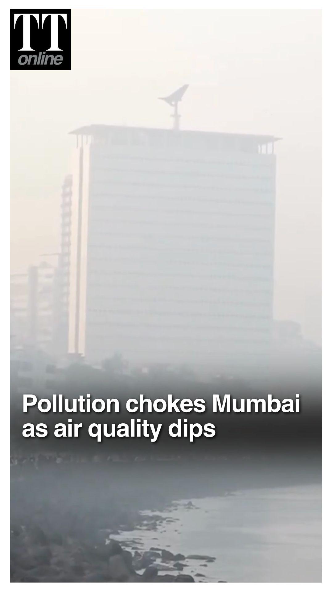 Mumbai Chokes Under Thick Smog: AQI Hits 200–250, Warm Weather Persists Despite IMD Forecast