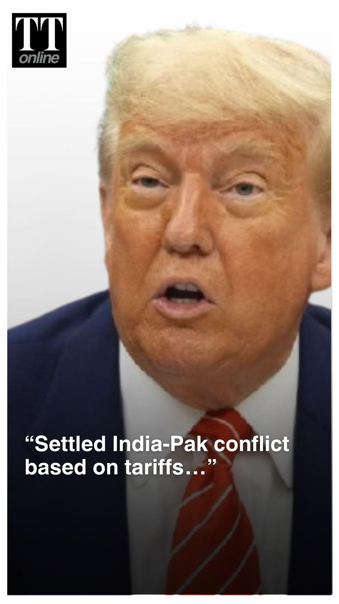 “Threatened 200% Tariffs”: Donald Trump Doubles Down on India-Pak Ceasefire Claim