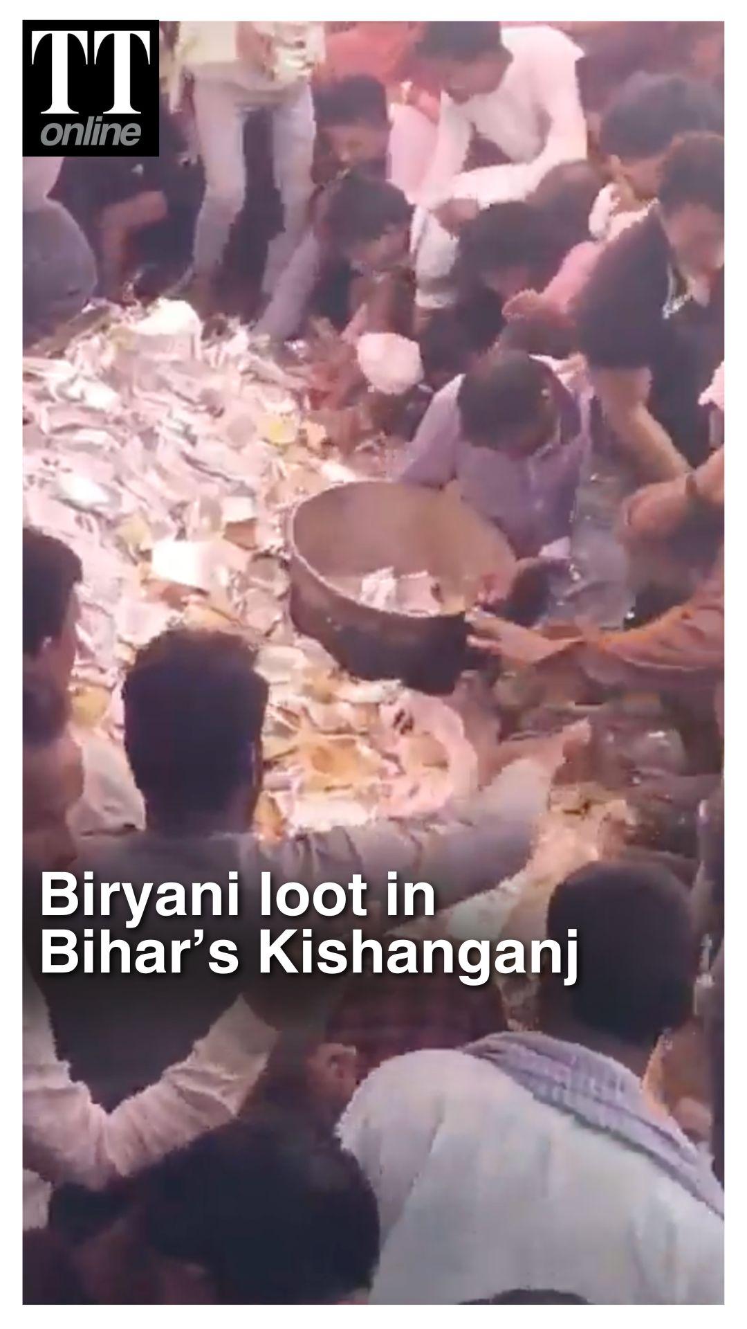 Biryani Chaos in Bihar: AIMIM Event Turns Into Food Frenzy in Kishanganj