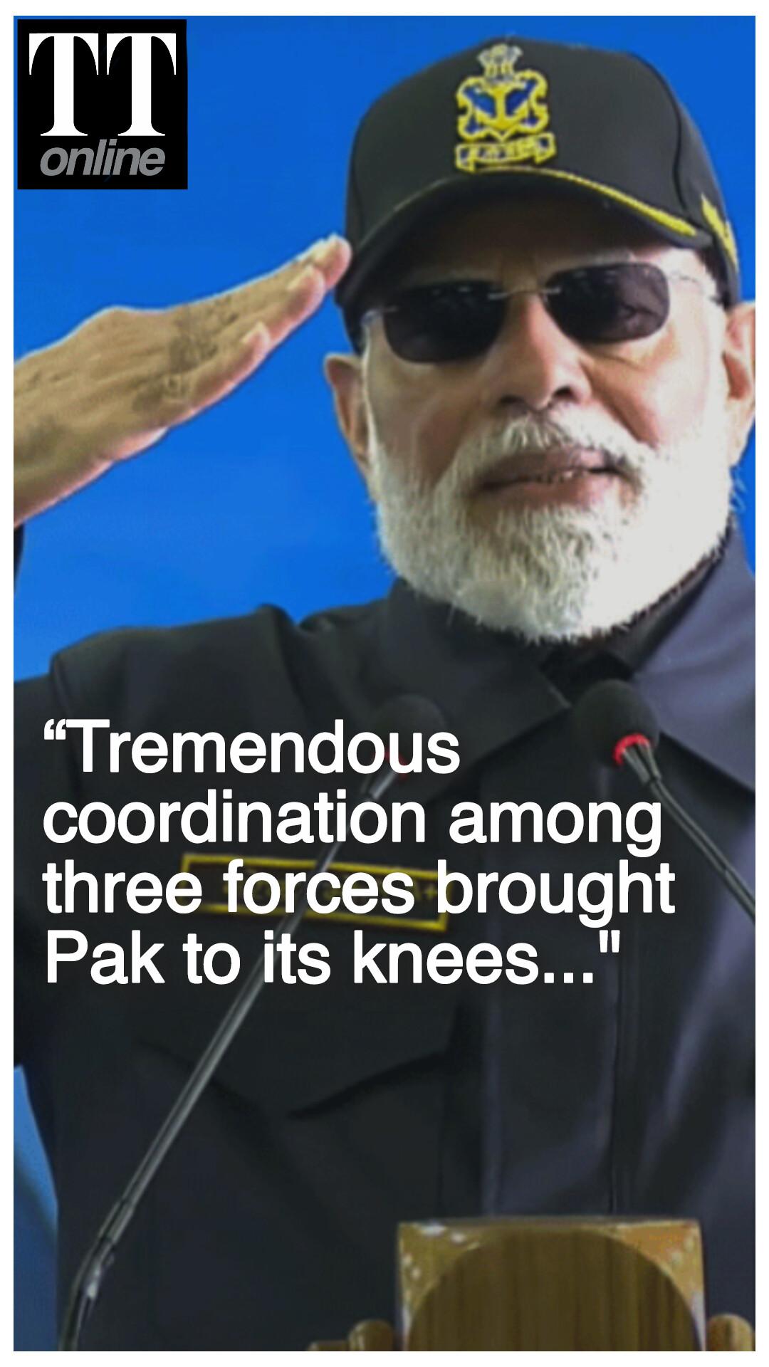 PM Modi Credits Armed Forces’ Coordination for Pakistan Surrender During Operation Sindoor