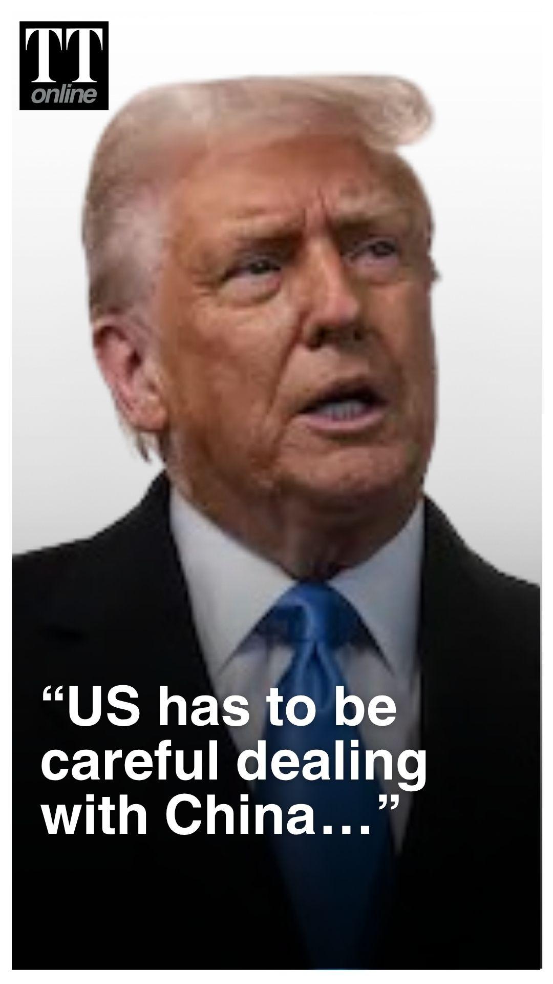 US President Donald Trump 'Cautious' of Jinping — “China Can’t Take Advantage”