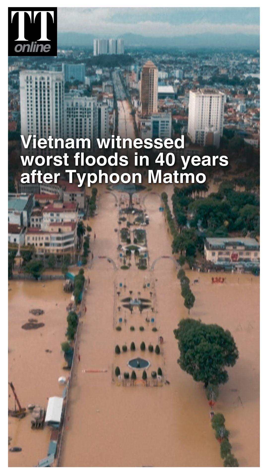 Typhoon Matmo Devastates Vietnam, Cause Worst Floods in 40 Years