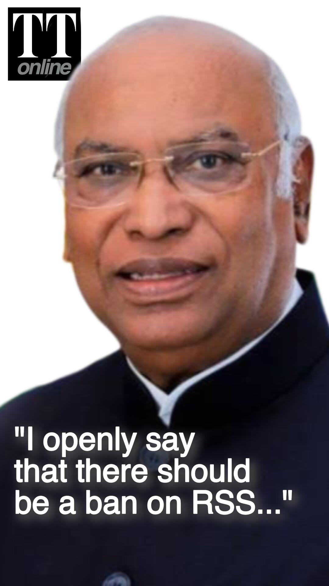 Kharge Says RSS Should be Banned — "If PM Truly Values What Sardar Patel Stood For..."