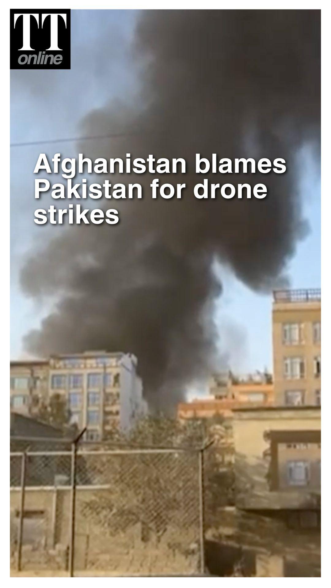 Afghanistan Taliban Blames Pakistan for Twin Drone Strikes