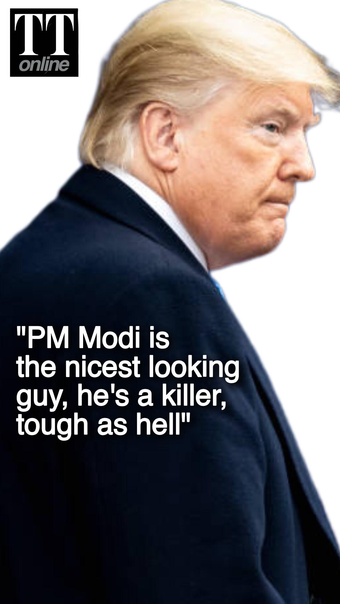 Trump Says, "PM Modi is Tough as Hell and Asim Munir is a Great Fighter