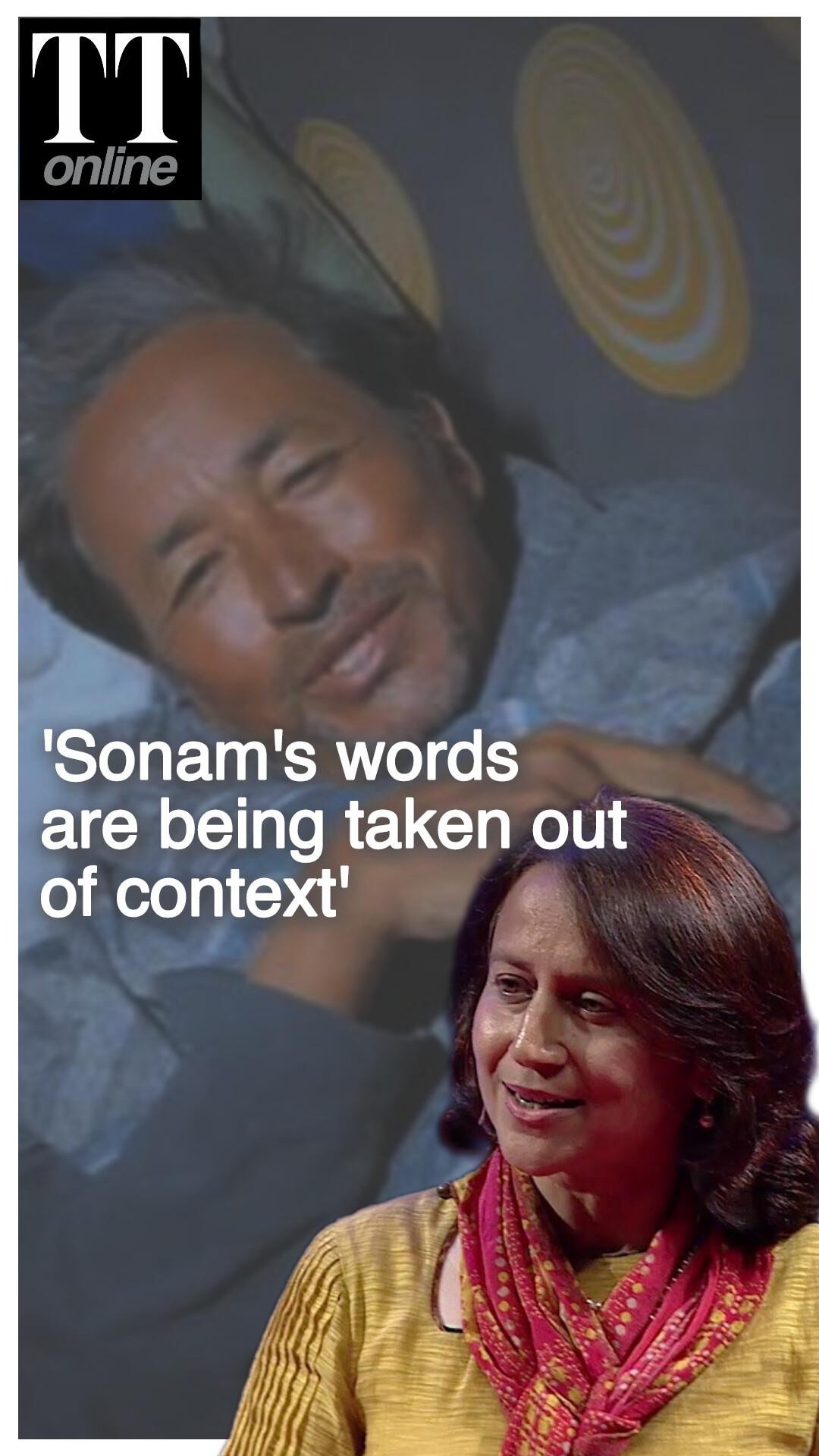 “Sonam Can’t Go From Being a Patriot to an Anti-National”: Wife Gitanjali Angmo