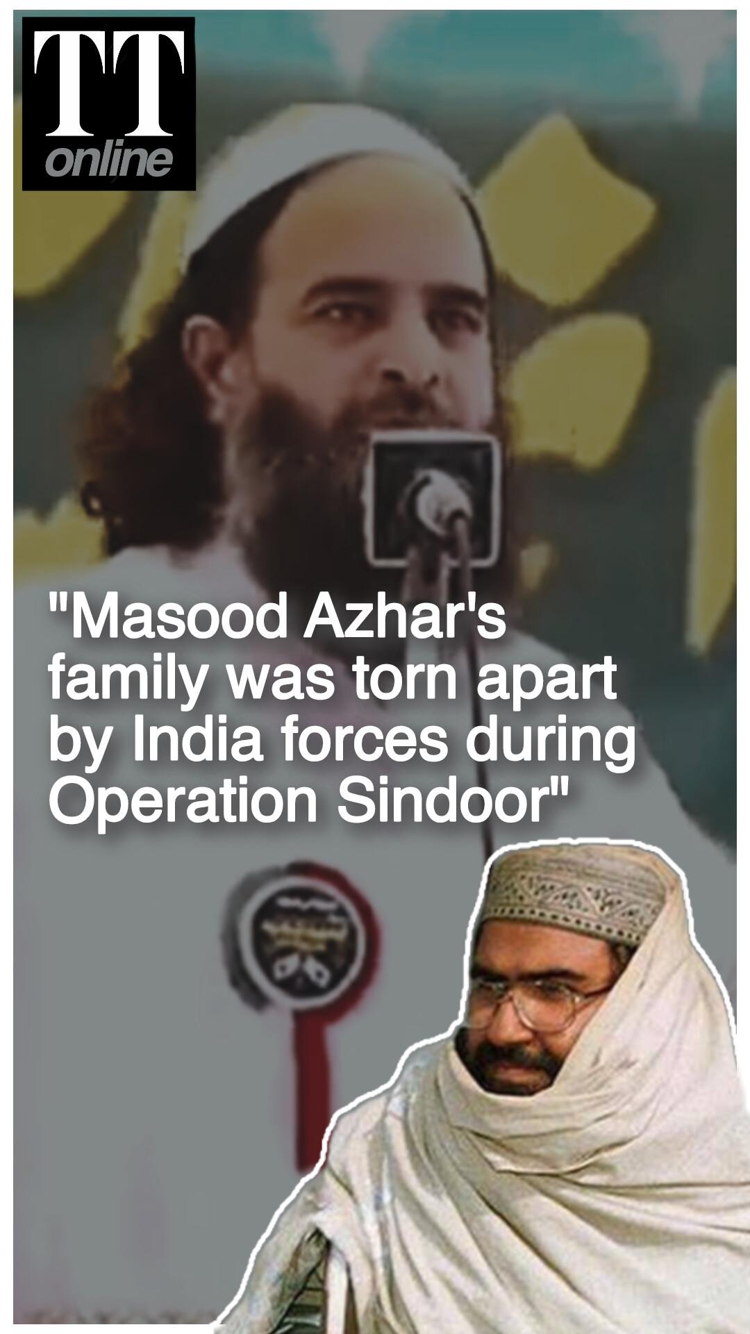 Jaish Leader Admits in Viral Video — "Masood Azhar's Family Torn Apart by Indian Forces"