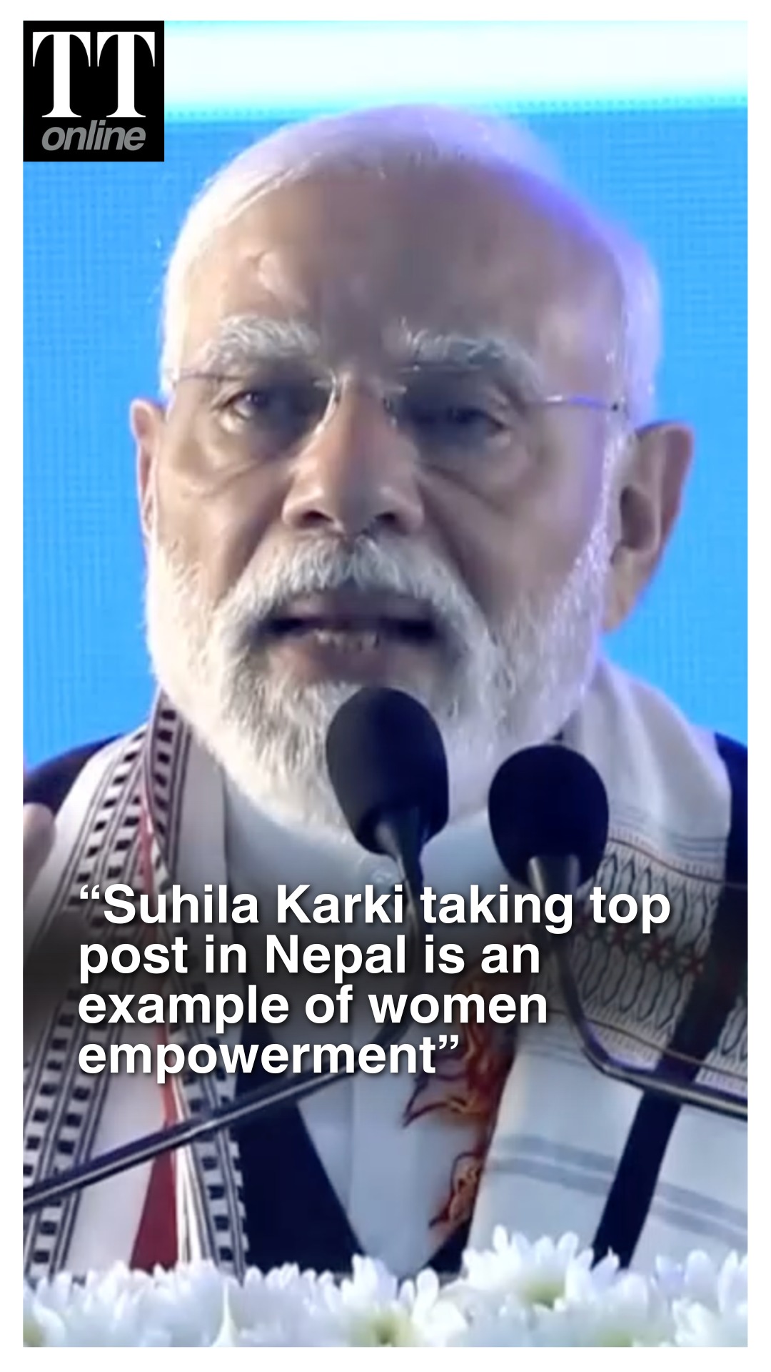 PM Modi Congratulates Sushila Karki on Becoming Nepal's Interim PM