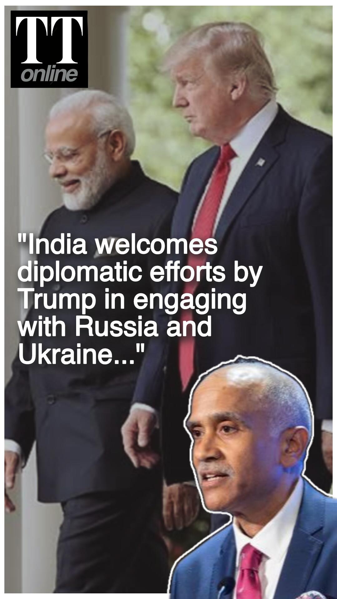 India Calls for End to Ukraine Conflict at UN, Endorses Efforts by Trump