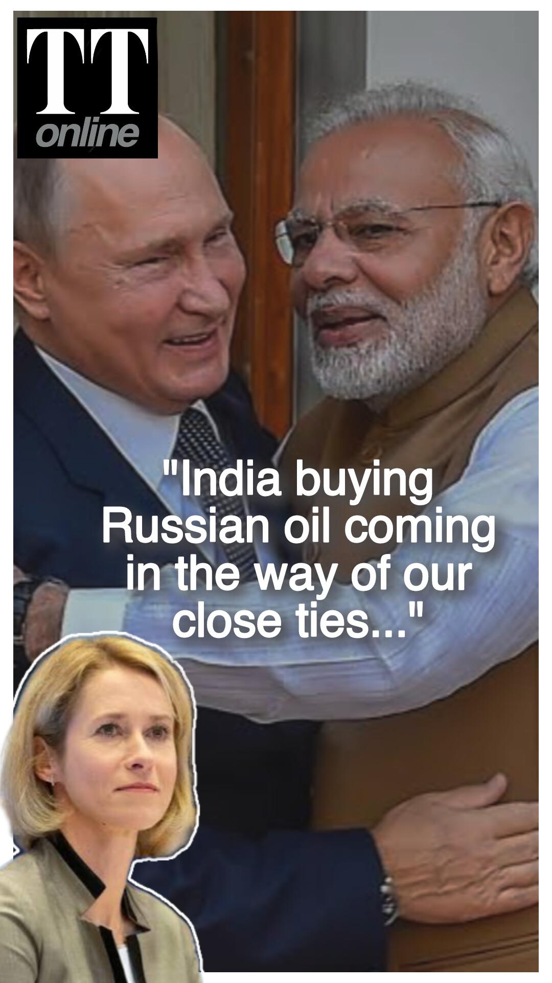 India's Purchase of Russian Oil Obstacle to Closer Ties With Europe?