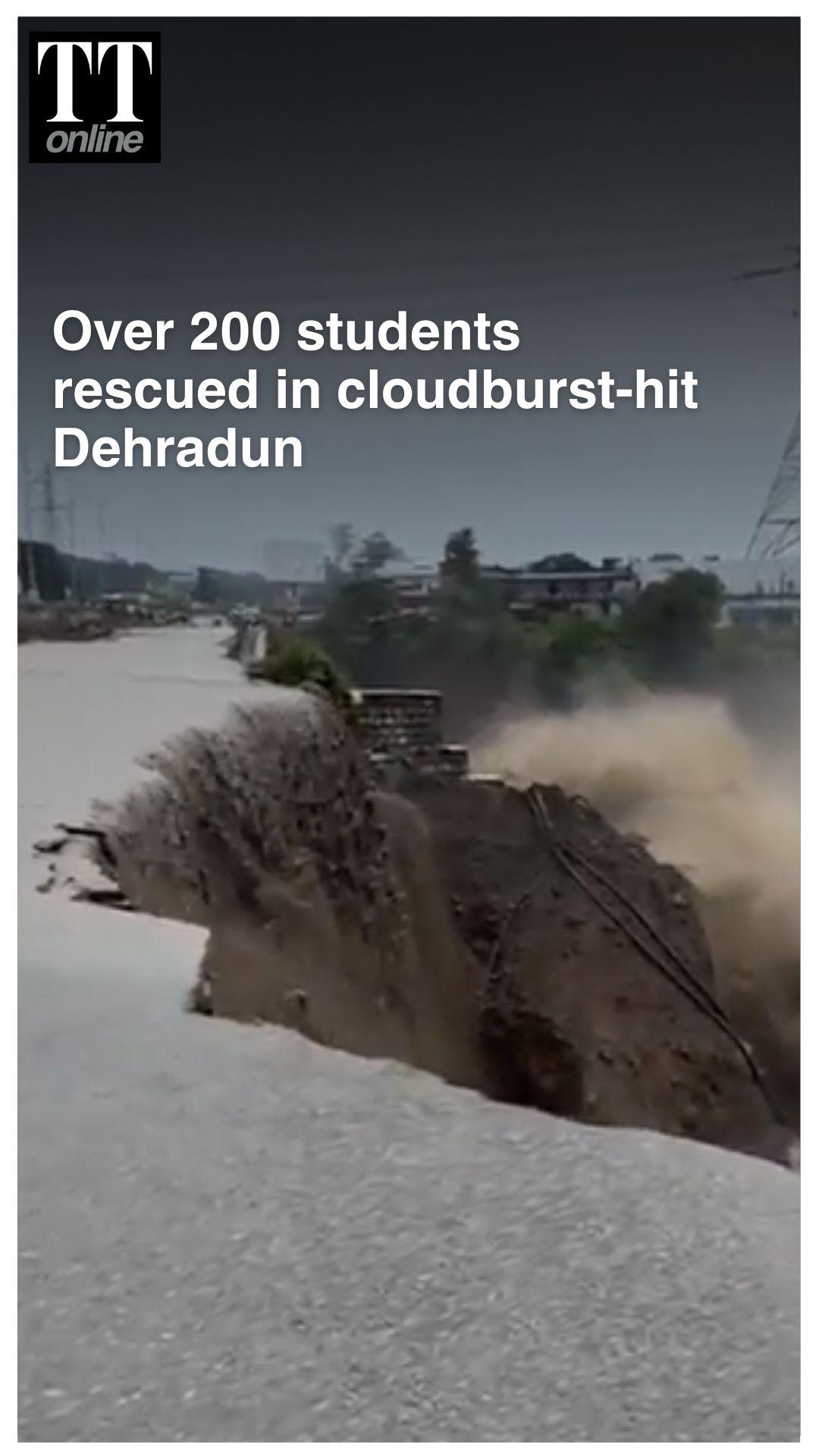 Houses, Shops, Bridge Destroyed As Heavy Rain Triggers Cloudburst in Dehradun